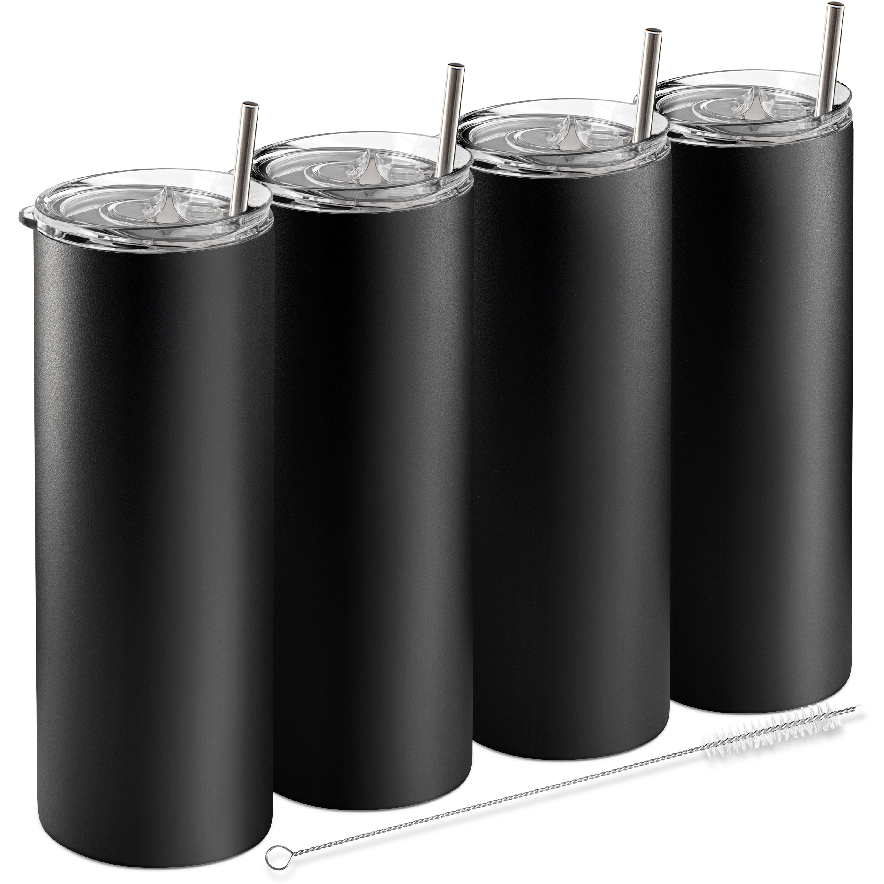 Winston Salem State 24 Oz Insulated Stainless Steel Tumbler Black Officially Licensed Collegiate Product Single – R & R INC