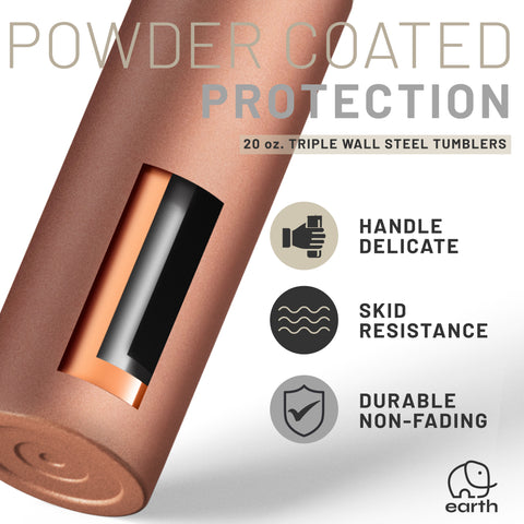 Multi Color, 20 oz Tumblers with Straws and Lids