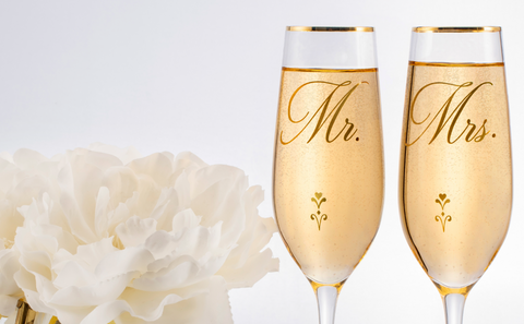 Champagne Flutes - Earth Drinkware